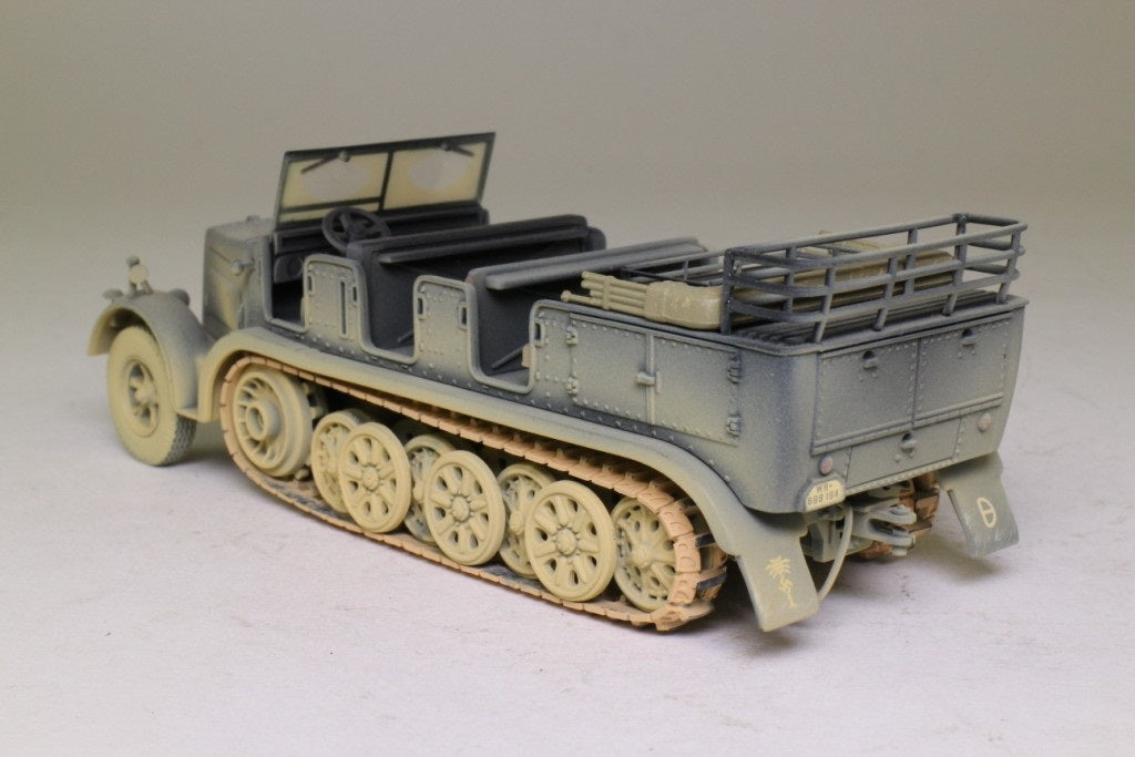 CORGI SDKFZ.7 GERMAN HALF-TRACK LIBYA 1941